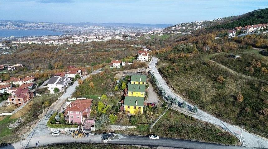 Elif Ve Uzuner Sokak Parke Taşlarıyla Kaplandı