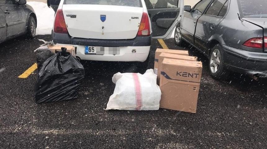 Van&rsquo;da 23 Bin 500 Paket Ka&ccedil;ak Sigara Ele Ge&ccedil;irildi