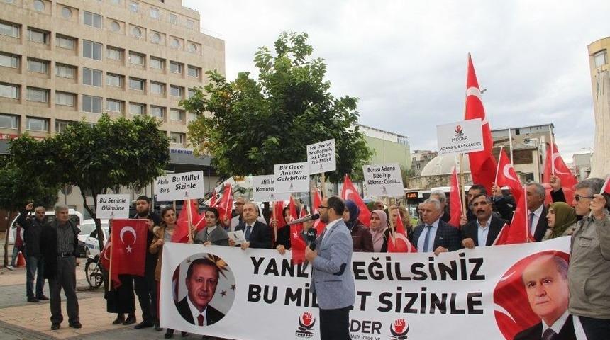 Cumhurbaşkanı Erdoğan&rsquo;a Destek Eylemi