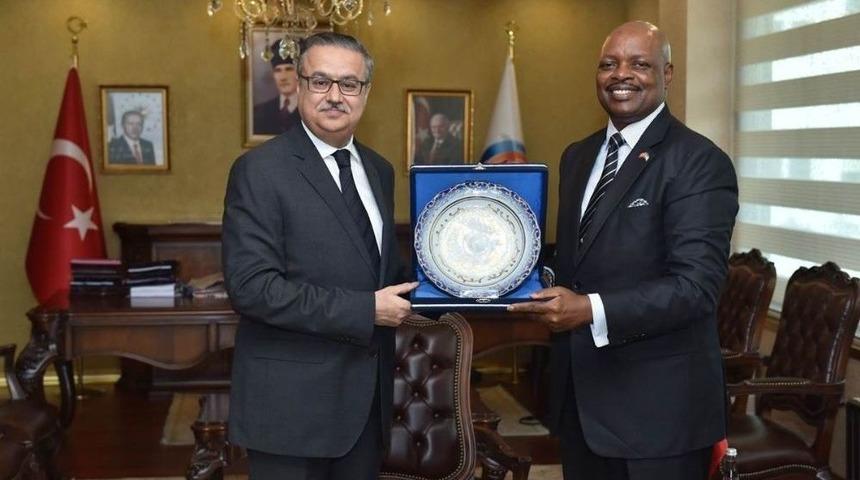 Ruanda B&uuml;y&uuml;kel&ccedil;isi Nkurunziza: &ldquo;tarım Konusunda Mersin&rsquo;den Edineceğimiz Bir&ccedil;ok Bilgi Var&rdquo;