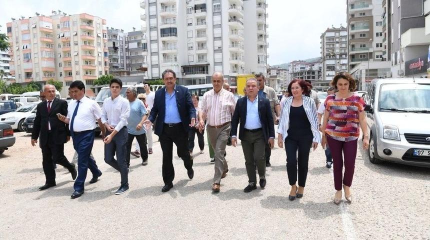 Başkan B&ouml;cek&rsquo;ten Kumluca Ziyareti