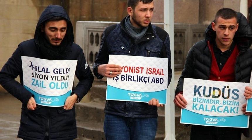 Tügva Yozgat İl Temsilciliği’nden Kudüs Protestosu