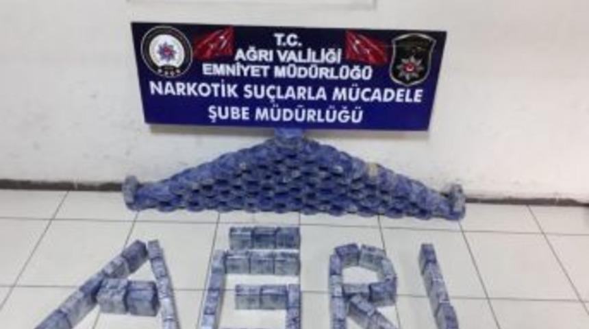 Ağrı&rsquo;da 66 Kilo 600 Gram Eroin Yakalandı