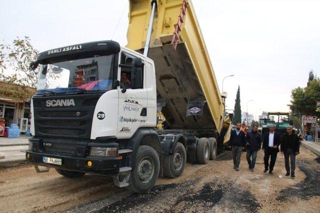 Halfeti Prestij Caddesine Kavuştu