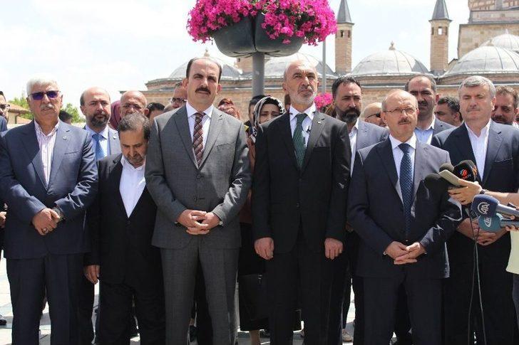 Ak Parti Konya’da Seçim Çalışmalarına Mevlana Meydanı’ndaki Programla Başladı