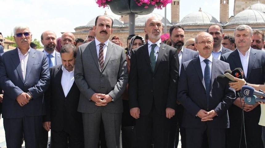 Ak Parti Konya&rsquo;da Se&ccedil;im &Ccedil;alışmalarına Mevlana Meydanı&rsquo;ndaki Programla Başladı