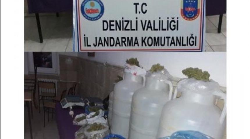 Denizli&rsquo;deki Uyuşturucu Operasyonuna: 3 Tutuklama