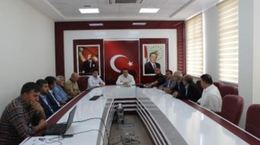 Kahta&rsquo;da Se&ccedil;im G&uuml;venliği Toplantısı Yapıldı