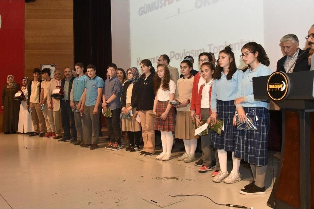 G&uuml;m&uuml;şhaneler Okuyor Projesi &Ouml;d&uuml;l T&ouml;reni D&uuml;zenlendi