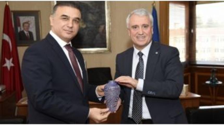 Maliye Bakanlığı&rsquo;ndan Rekt&ouml;r G&uuml;ndoğan&rsquo;a Ziyaret