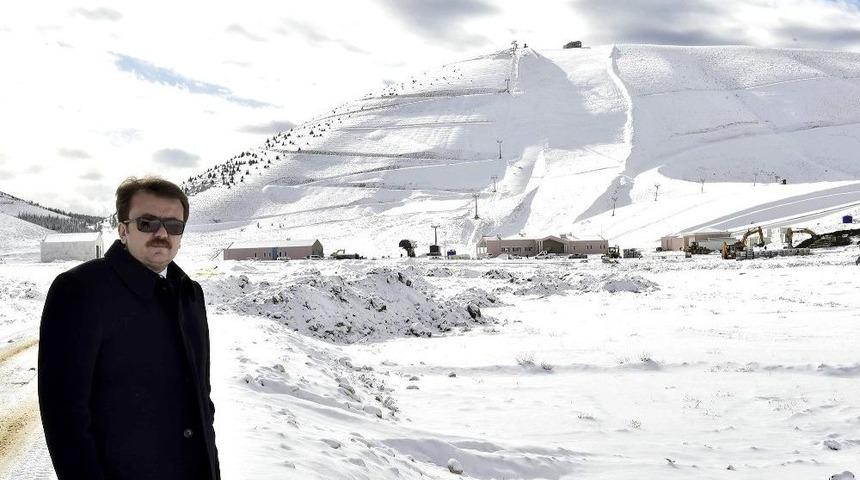 Yedikuyular Kayak Merkezi Ocak&rsquo;ta Hizmete Girecek