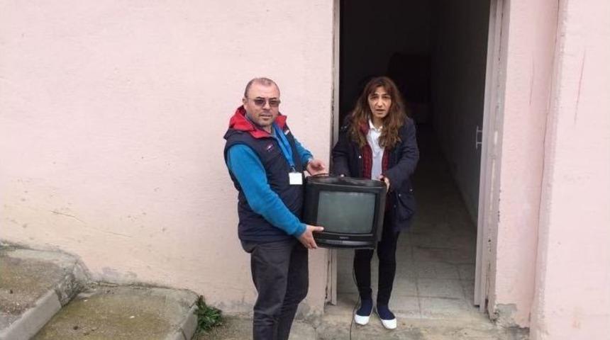 İzmit’te Bir Haftada 1 Ton Elektronik Atık Toplandı