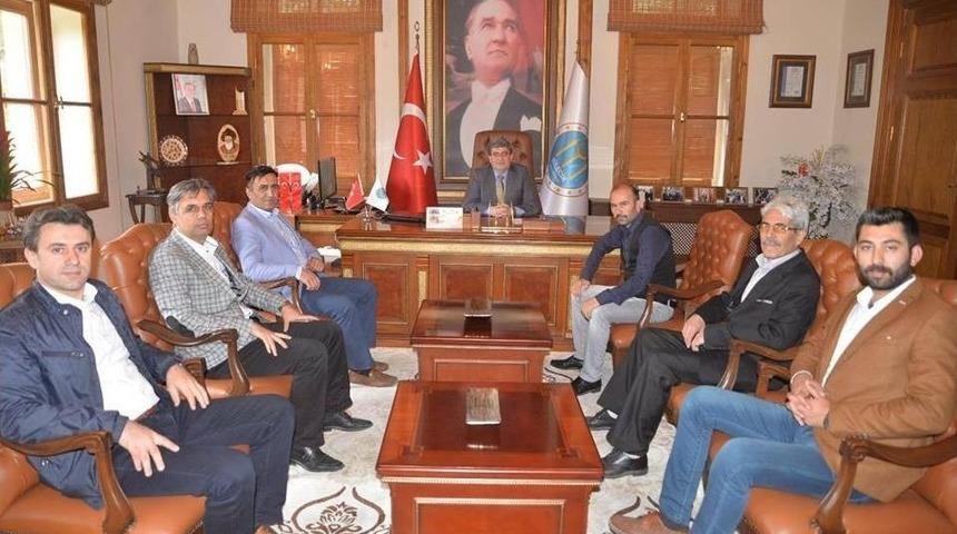 Başkan Can&rsquo;a Hayırlı Olsun Ziyaretleri Devam Ediyor