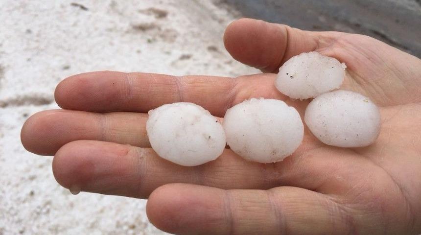 Sungurlu&rsquo;da Ekili Arazileri Dolu Vurdu