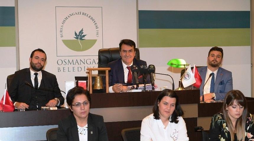 Osmangazi Belediye Meclisi Yılın Son Toplantısını Yaptı