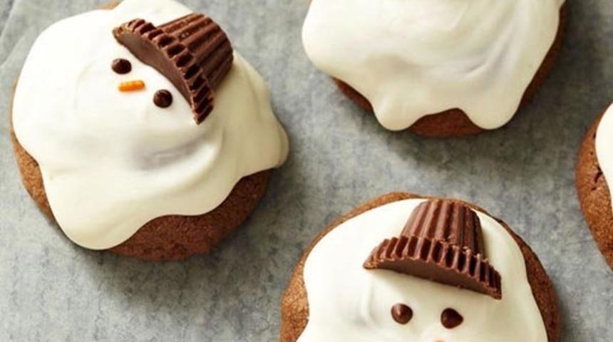 Çikolatalı Eriyen Kardanadam