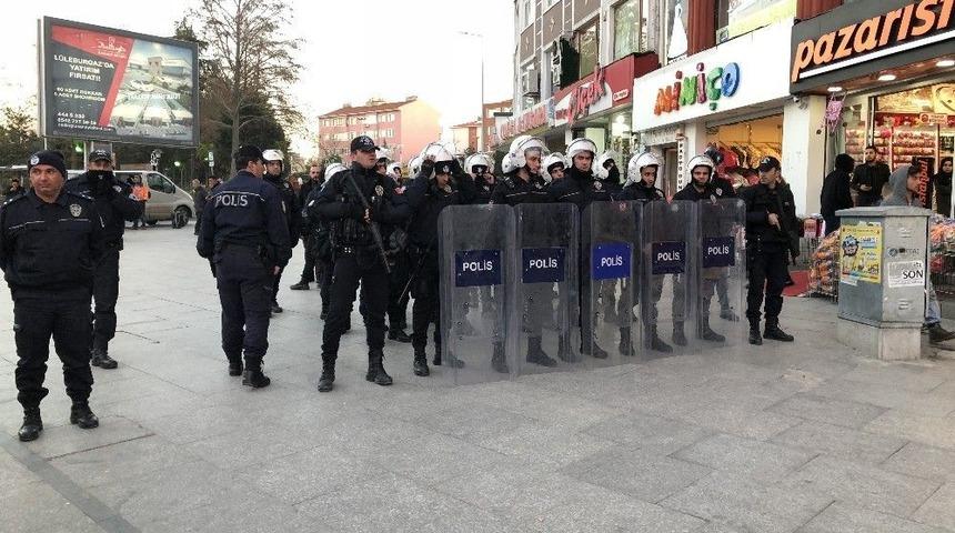 &Ccedil;orlu&rsquo;da &Ccedil;evik Kuvvet&rsquo;ten Basın A&ccedil;ıklaması Tedbiri