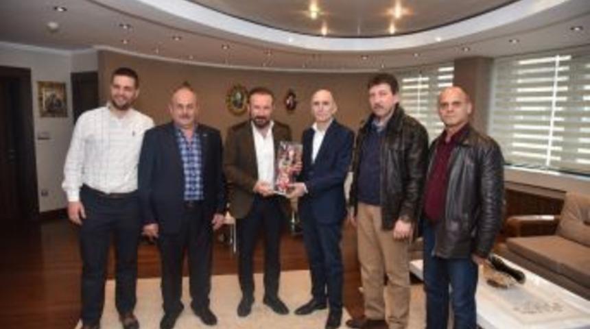 Rumeli Derneği&rsquo;nden Başkan Doğan&rsquo;a Ziyaret