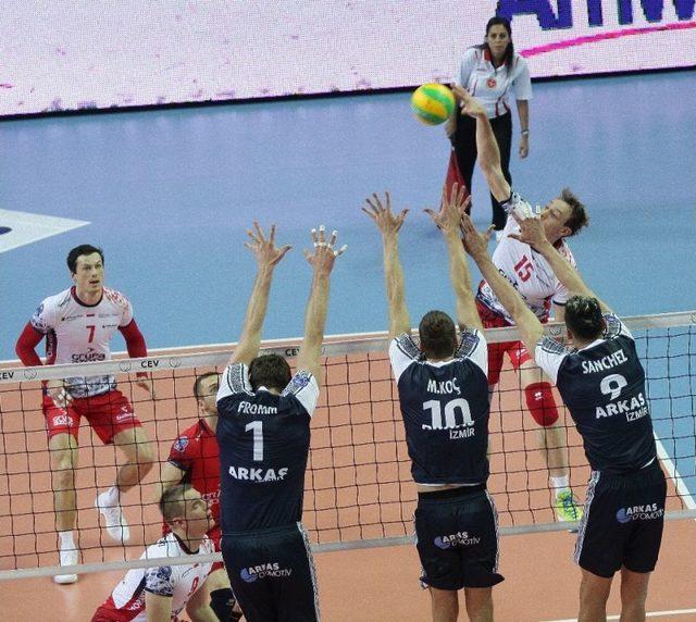 Cev Erkekler Şampiyonlar Ligi: Arkas: - Zaksa Kedzierzyn-kozle: 3