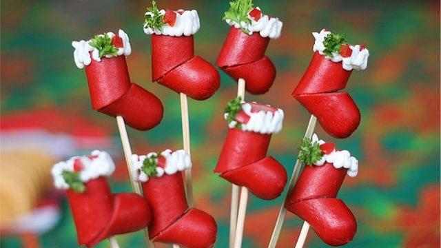 Sosisli Yılbaşı Çorapları