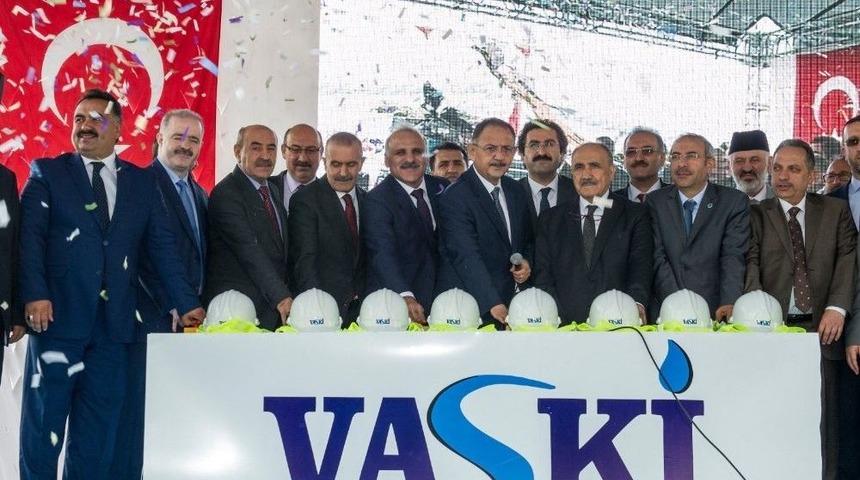 Van&rsquo;da Arıtma Tesisinin Temeli Atma T&ouml;reni