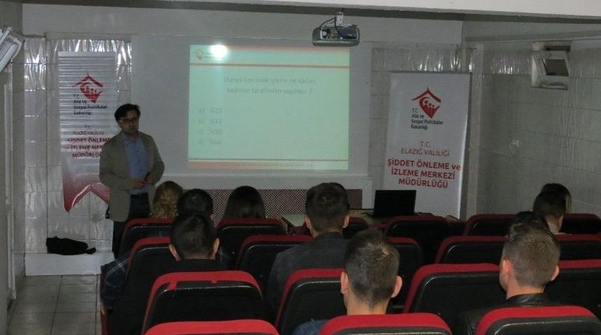 Elazığ&rsquo;da &lsquo;kadına Y&ouml;nelik Şiddet İle M&uuml;cadele&rsquo; Eğitimi