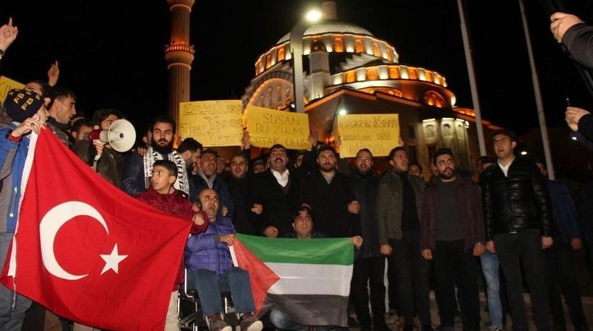 Elazığ&rsquo;dan Trump&rsquo;a "kud&uuml;s" Tepkisi