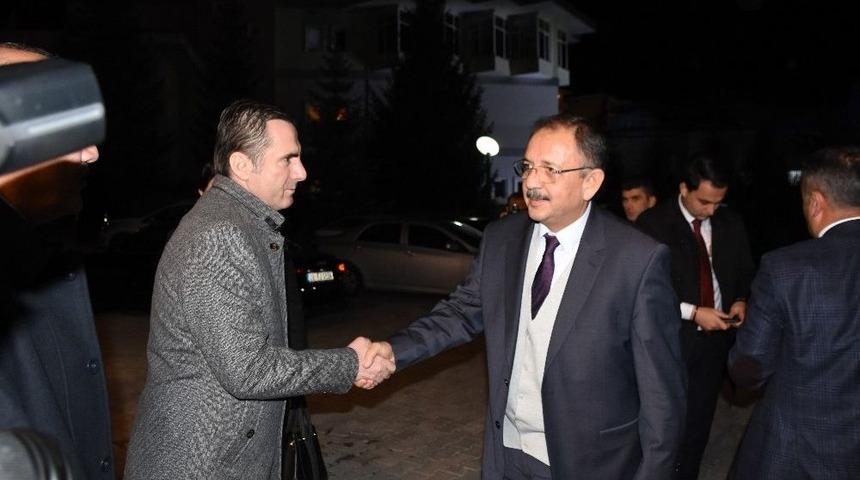 Çevre Ve Şehircilik Bakanı Özhaseki Kızılcahamam’a Geldi