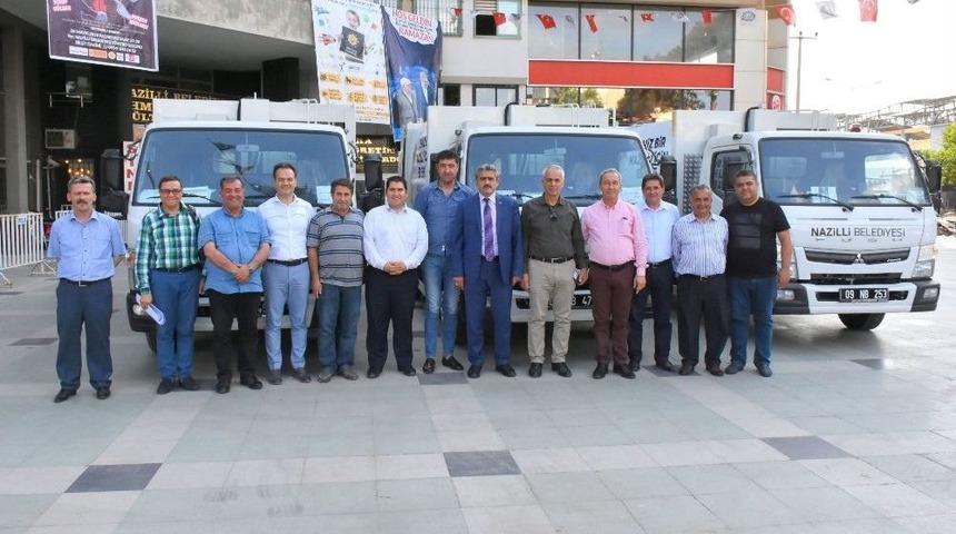 Nazilli Belediyesi Yeni Araç Filosuyla Daha Güçlü