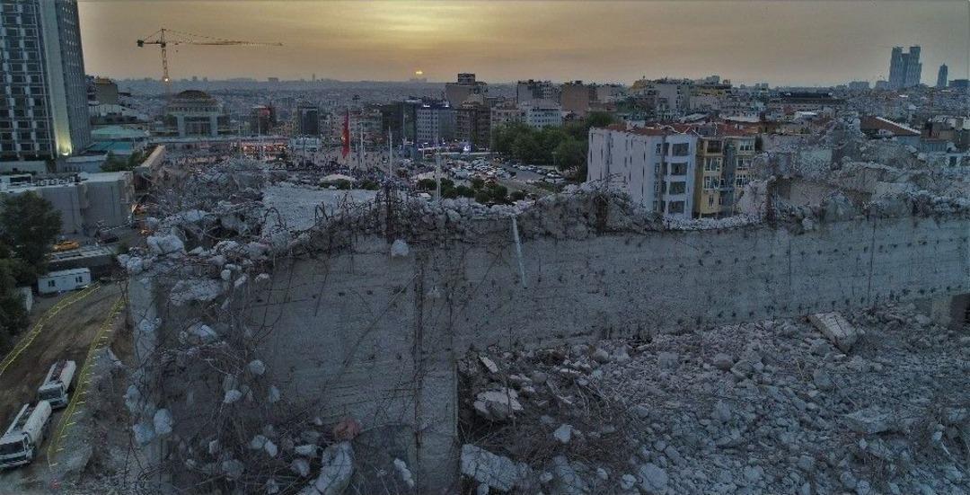 (&ouml;zel) Akm&rsquo;nin Yıkımında Sona Gelindi