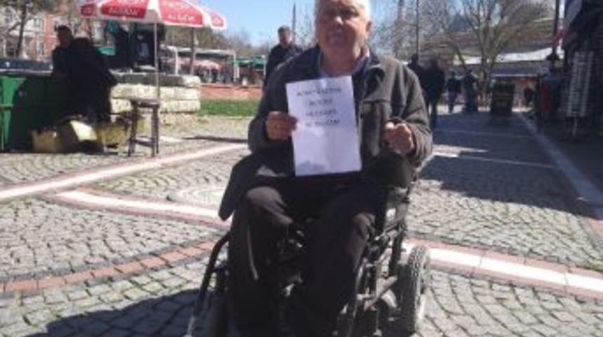 Engelli Vatandaştan Manalı Yazı