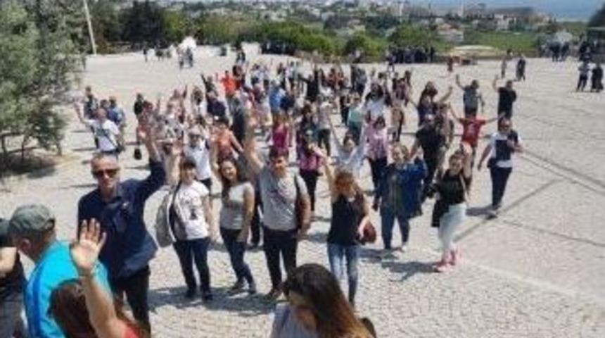 Bulgaristan&rsquo;da Yaşayan &Ccedil;ocuklar Tarihi Yerinde G&ouml;r&uuml;p &Ouml;ğrendiler