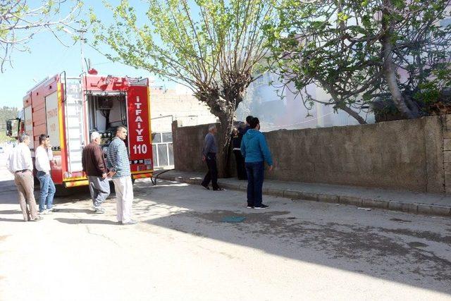 Oğlunun Çeyizi Gözünün Önünde Yandı