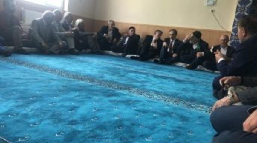 Başkan Epcim &Ouml;zdin&ccedil; Ailesinin Taziyesine Katıldı