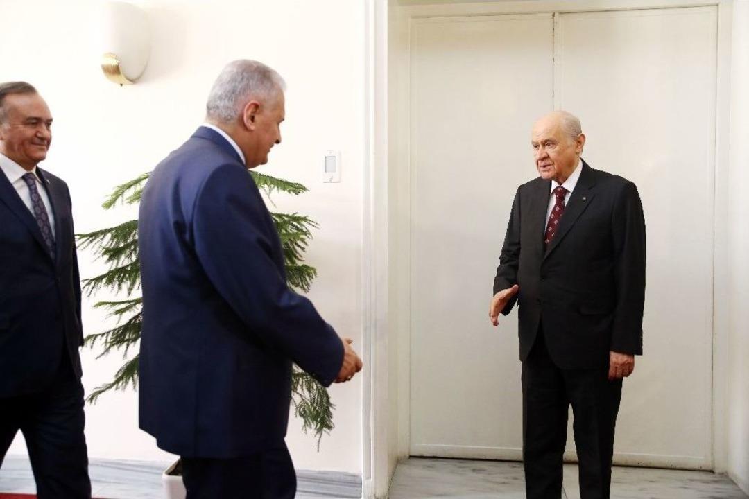 Başbakan Yıldırım, Bah&ccedil;eli&rsquo;yi Ziyaret Etti