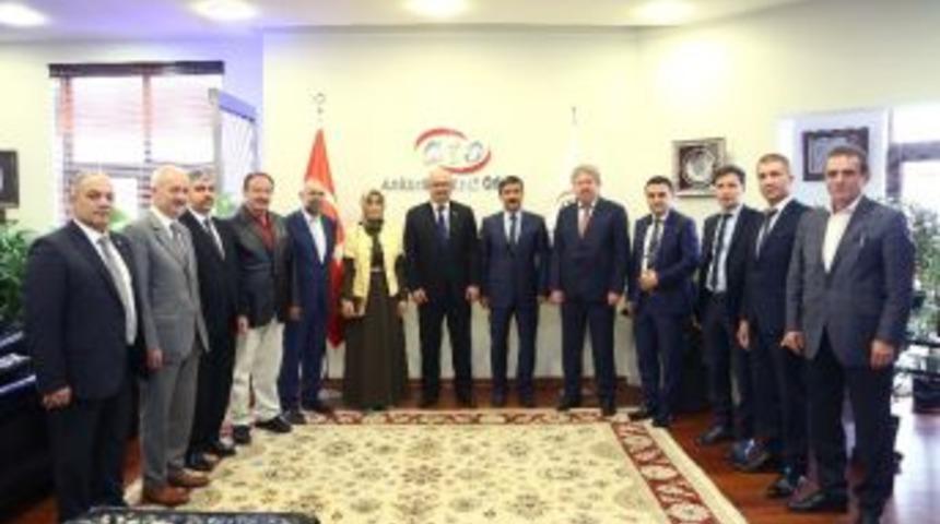 Eğitimcilerden Ato Başkanına Ziyaret