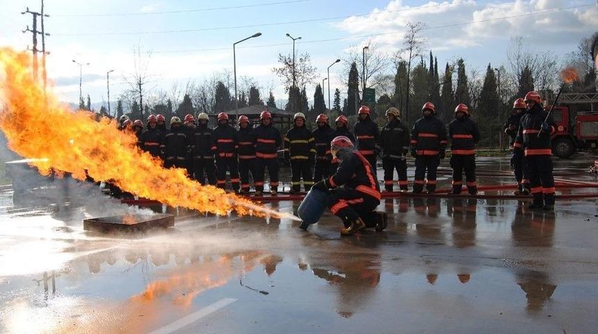 İtfaiye Teşkilatı Eğitimde Buluştu