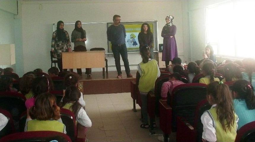 İslahiye Myo &Ouml;ğrencilerinden Sağlıklı Yaşam Semineri