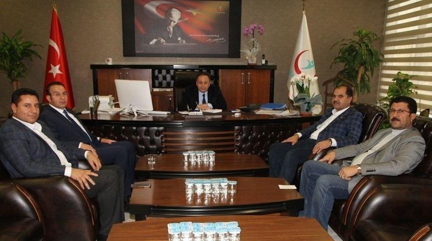 M&uuml;d&uuml;r Akdoğan&rsquo;a Ziyaretler Devam Ediyor