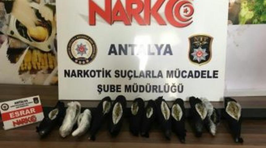 Bin 500 Kilometrelik Uyuşturucu Sevkiyatı Antalya’da Son Buldu