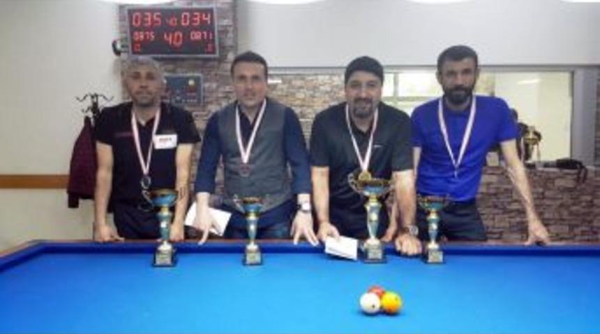 Diyarbakır&rsquo;da Bilardo Şampiyonası Sona Erdi
