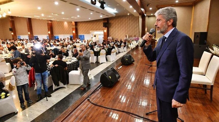 Başkan Tuna, İftarını Akyurt&rsquo;ta Yaptı