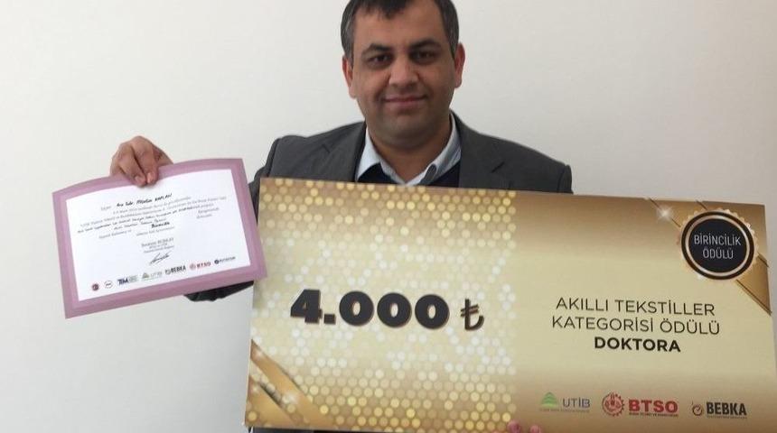 Bartın &Uuml;niversitesine Ar-ge &Ouml;d&uuml;l&uuml;