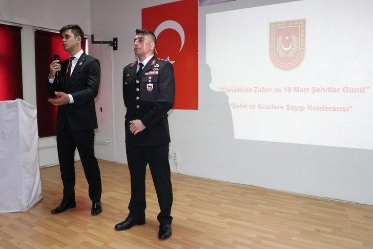 Jandarma Yüzbaşı Bülbül Öğrencilere Şehitlik Ve Gaziliği Anlattı G5