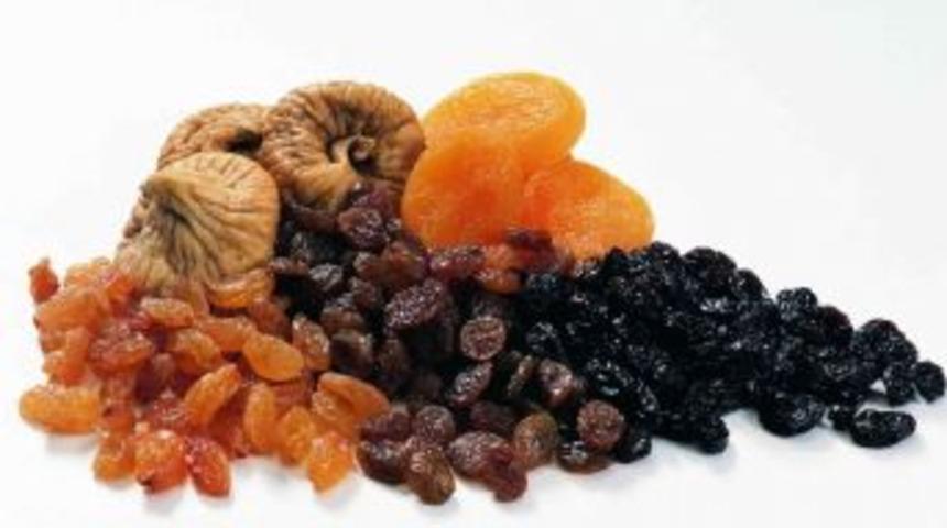 Şekerin Alternatifi Kuru Üzüm, Kuru İncir, Kuru Kayısı