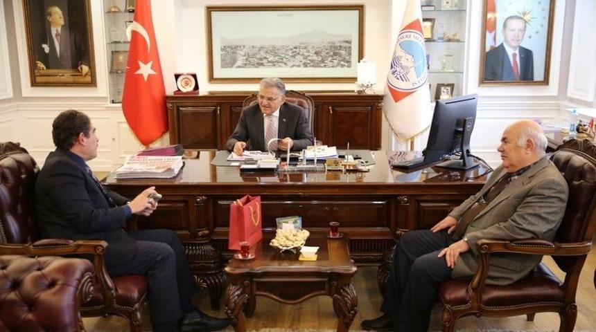 Meteoroloji B&ouml;lge M&uuml;d&uuml;r&uuml; Yılmaz, Melikgazi&rsquo;yi Ziyaret Etti