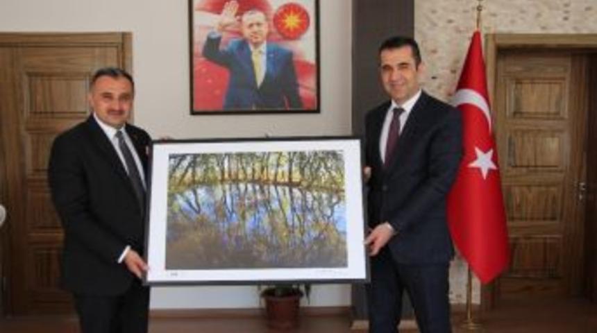 Kayseri-gaz Genel M&uuml;d&uuml;r&uuml; Adem Dincay&rsquo;dan Başkan Cabbar&rsquo;a Ziyaret