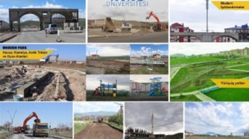 Kafkas Üniversitesi Kampusu Güzelleşiyor