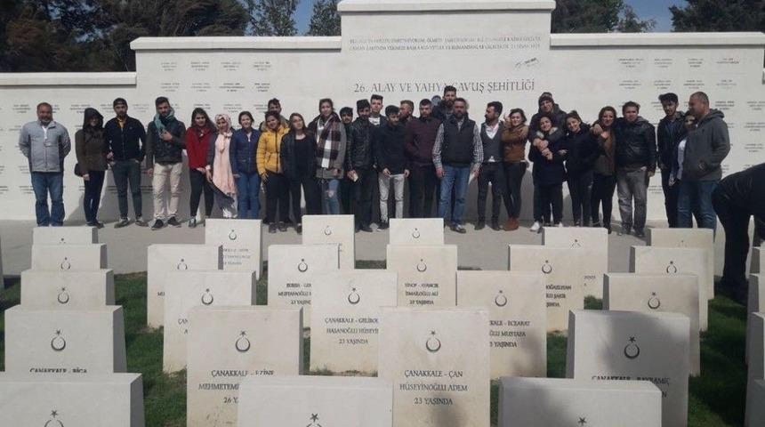 &Uuml;niversite &Ouml;ğrencilerine &Ccedil;anakkale Turu