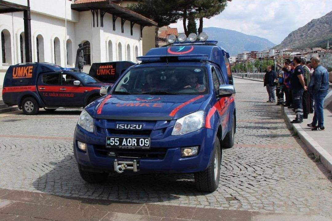 Karadeniz&rsquo;deki 4 İlden Umke Ekipleri Afrin&rsquo;e Gitti